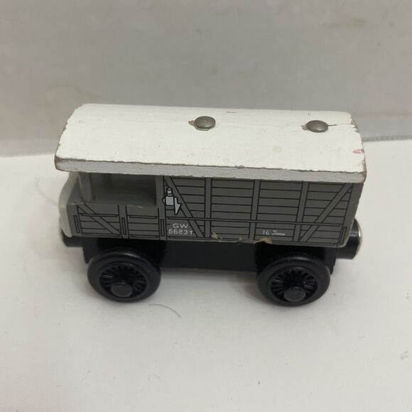 Vintage 1999 Thomas & Friends NW Brakevan | Mercari Thomas Wooden Railway Rare Toad Brakevan New Loose 1997 1st year issue